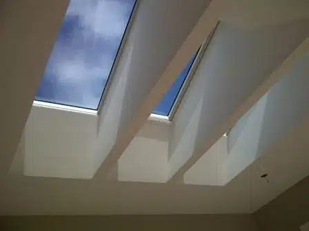 Three Fixed Velux Skylights